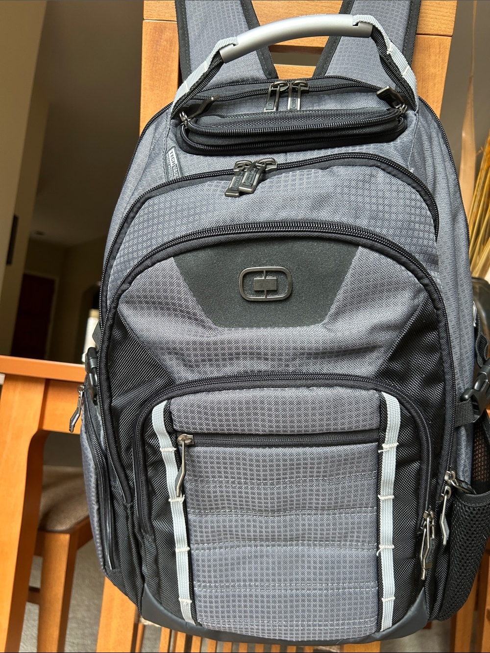 Ogio Grey and Black Backpack